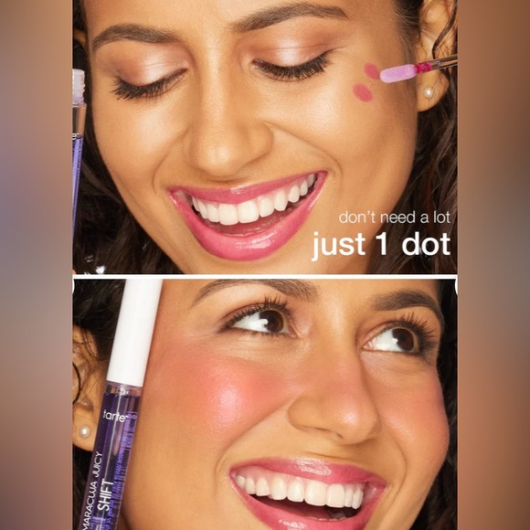 Tarte Maracuja Juicy Lip & Cheek Shift Gloss - Grape , New In Box - Picture 3 of 3